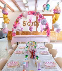 Arche de table + Bouquets